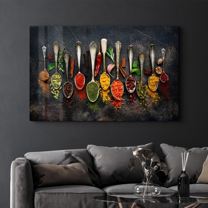 Wallity Pintura Decorativa de Vidrio Templado Multicolor 70 x 110 cm Wallity Pintura Decorativa de Vidrio Templado Multicolor 70 x 110 cm